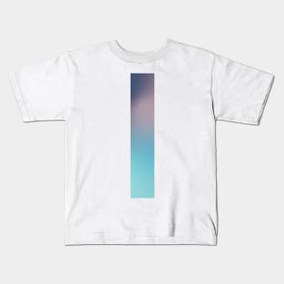 Gradient Letter I Initial Alphabet Kids T-Shirt